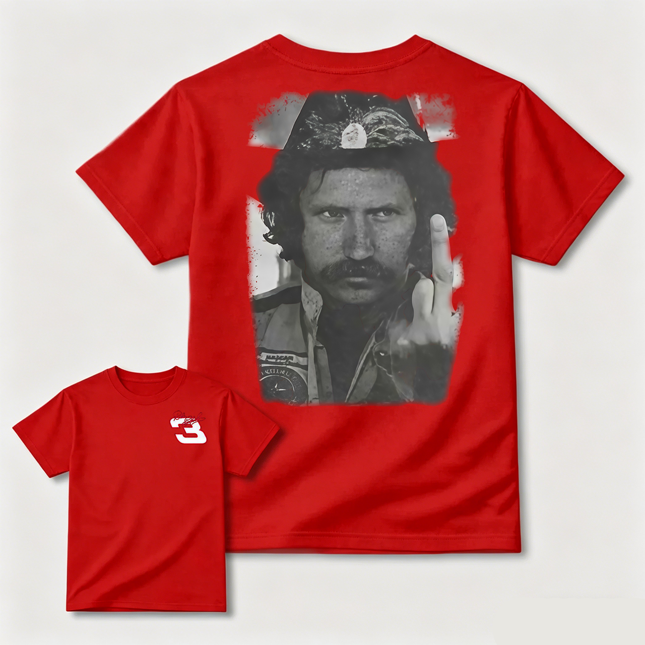 Dale Earnhardt Middle Finger Vintage Style Unisex T-shirt, Racing Middle Finger shirt, Racing Fan SweatShirt, Nascar Shirt , Car racing shirt, Lovers Racing, Unisex Sweatshirt, Vintage sweatshirt, Gift Birthday, Trending shirt,