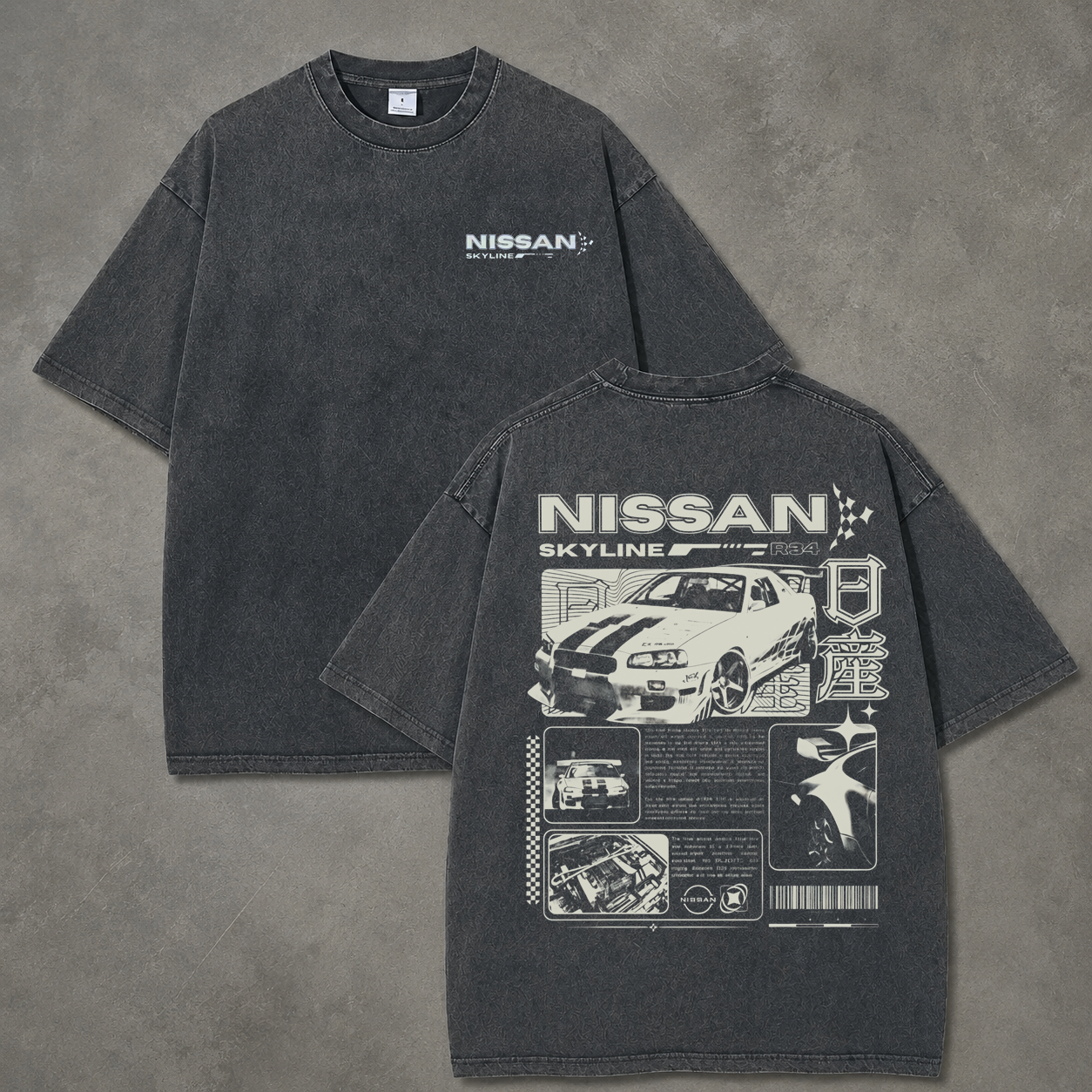 Nissan Skyline R34 Graphic Tee