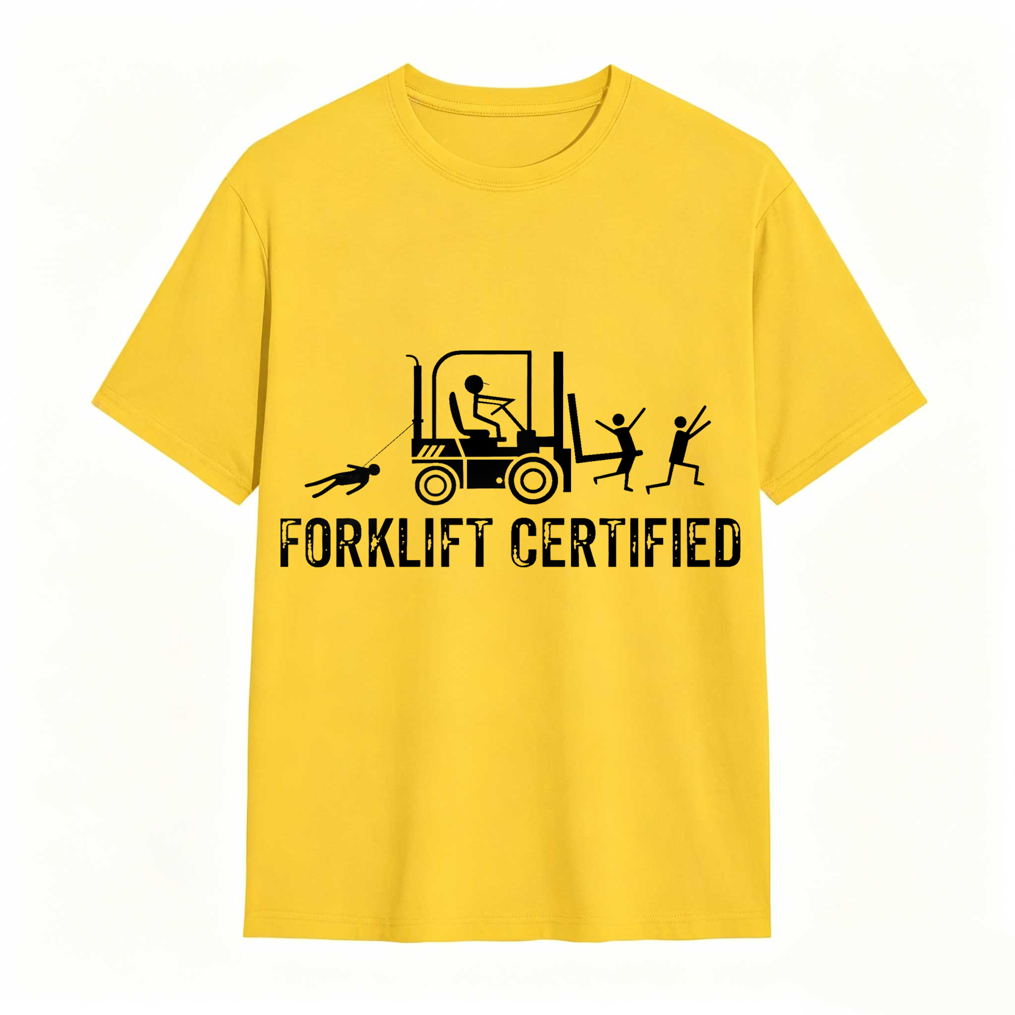 Forklift Certified Shirt, Funny Certified Forklift Operator T-Shirt Graphic tees