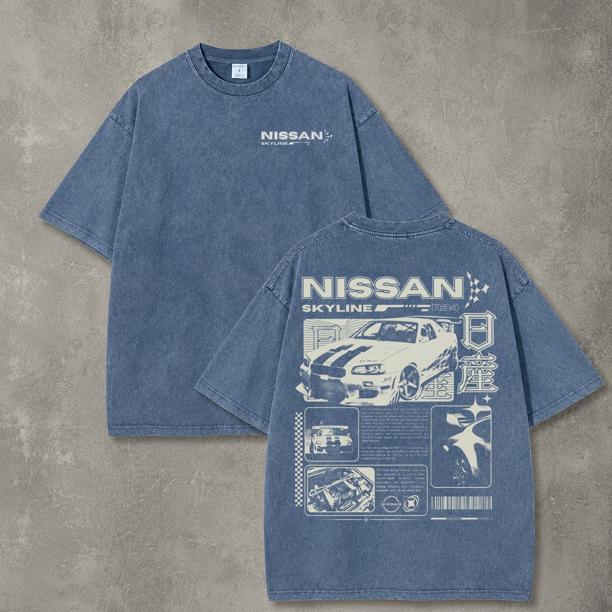 Nissan Skyline R34 Graphic Tee