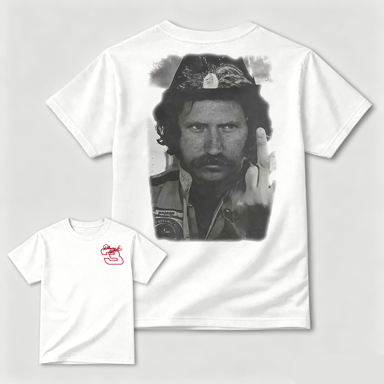 Dale Earnhardt Middle Finger Vintage Style Unisex T-shirt, Racing Middle Finger shirt, Racing Fan SweatShirt, Nascar Shirt , Car racing shirt, Lovers Racing, Unisex Sweatshirt, Vintage sweatshirt, Gift Birthday, Trending shirt,