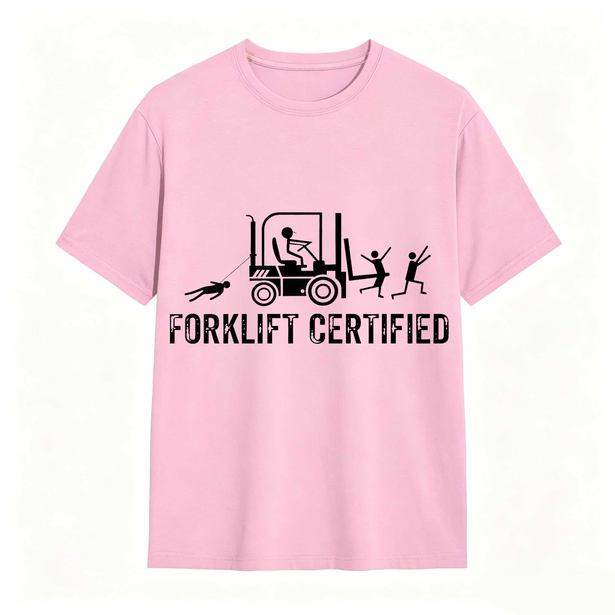 Forklift Certified Shirt, Funny Certified Forklift Operator T-Shirt Graphic tees