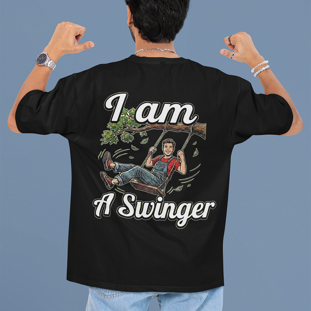 I am a swinger T-Shirt (backprint)