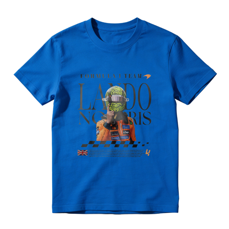 Formula 1 Team Lando Norris Racing Driver Graphic Unisex Classic T-shirt