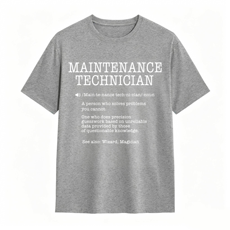 Maintenance Technician Definition Unisex Classic T-shirt