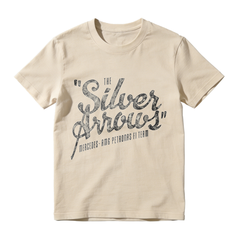 The Silver Arrows Mercedes Amg Petronas F1 Team Unisex Classic T-shirt