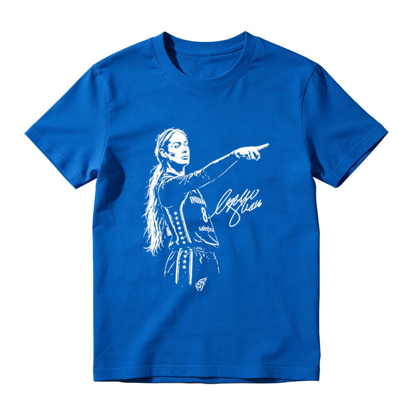 Caitlin Clark Vintage Pointing Graphic T-Shirt