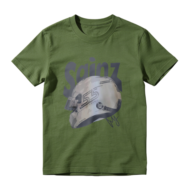 Sainz Helmet Design Unisex Classic T-shirt