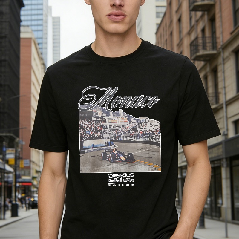 Monaco Race Track Oracle Red Bull Racing Unisex Classic T-shirt