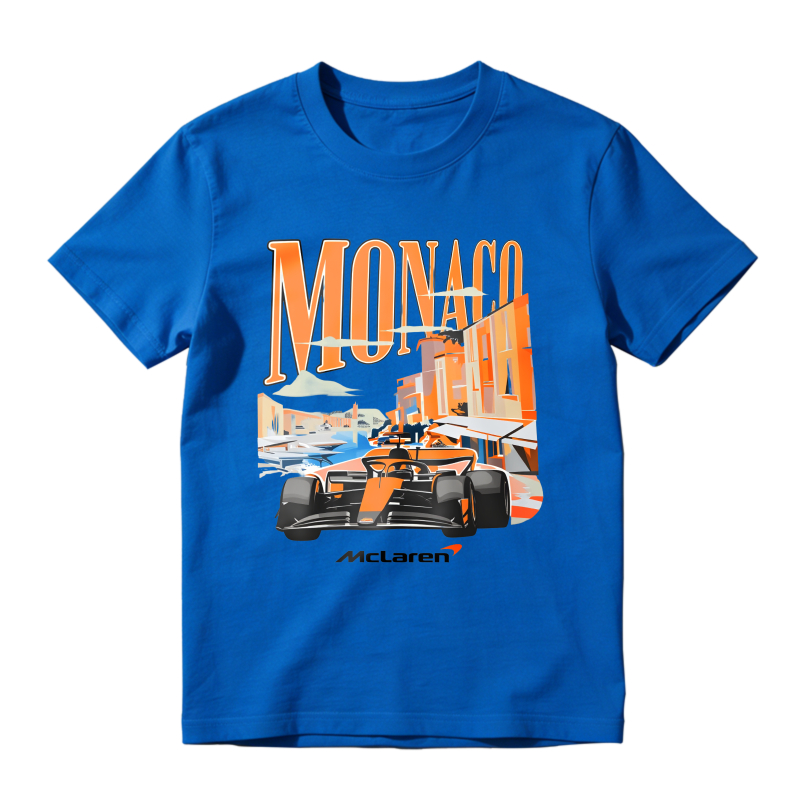 Monaco Formula One Race Car McLaren Design Unisex Classic T-shirt