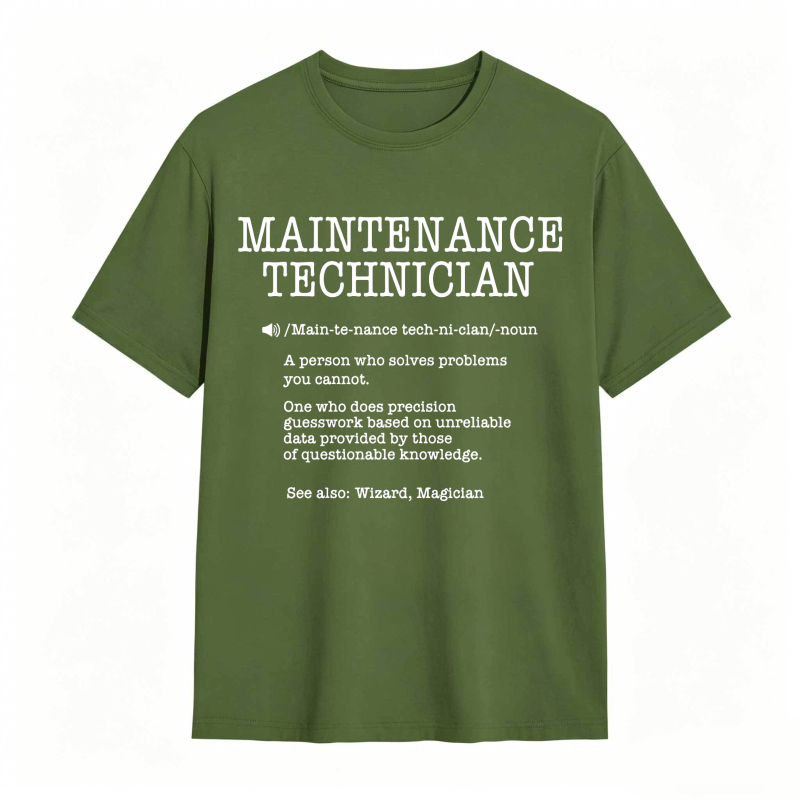 Maintenance Technician Definition Unisex Classic T-shirt