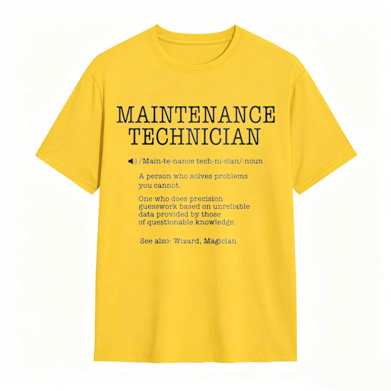 Maintenance Technician Definition Unisex Classic T-shirt