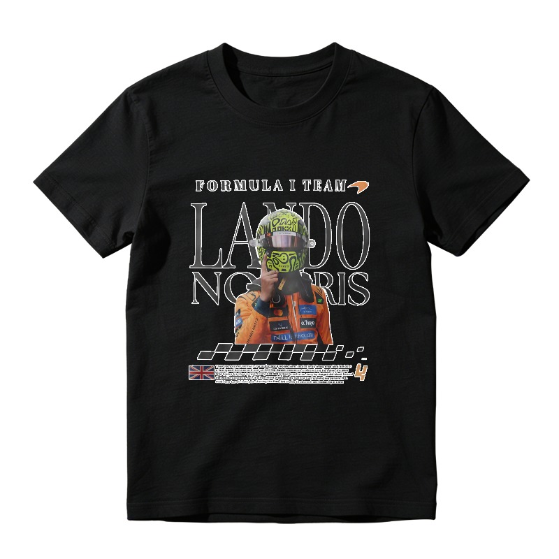 Formula 1 Team Lando Norris Racing Driver Graphic Unisex Classic T-shirt