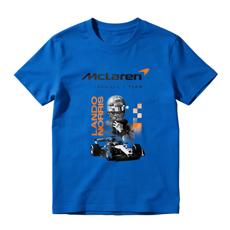 McLaren Formula 1 Team Lando Norris Racing Car Unisex Classic T-shirt