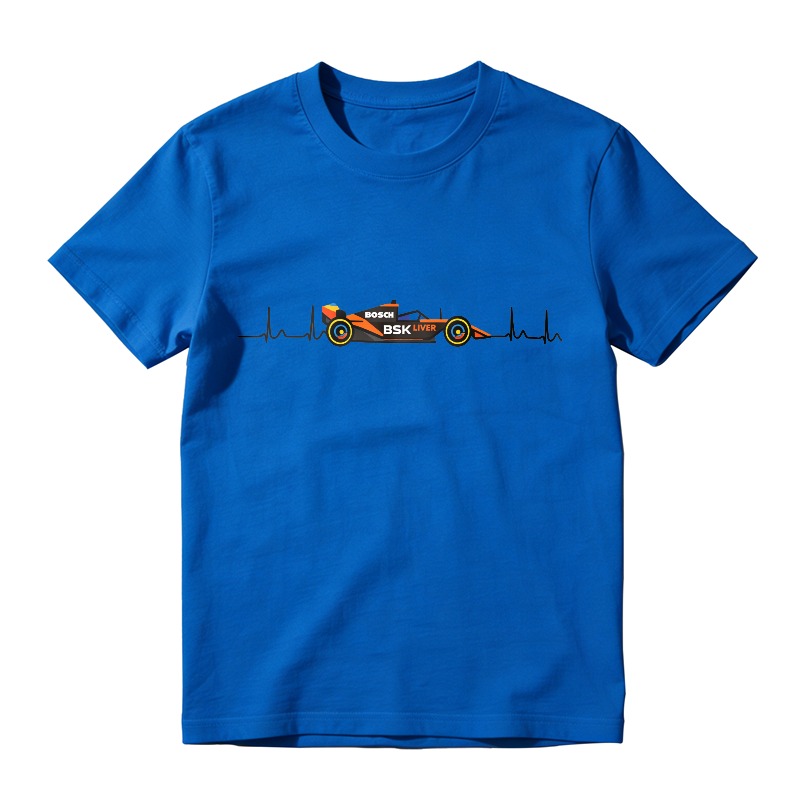 Formula One Racing Car Heartbeat Design Unisex Classic T-shirt