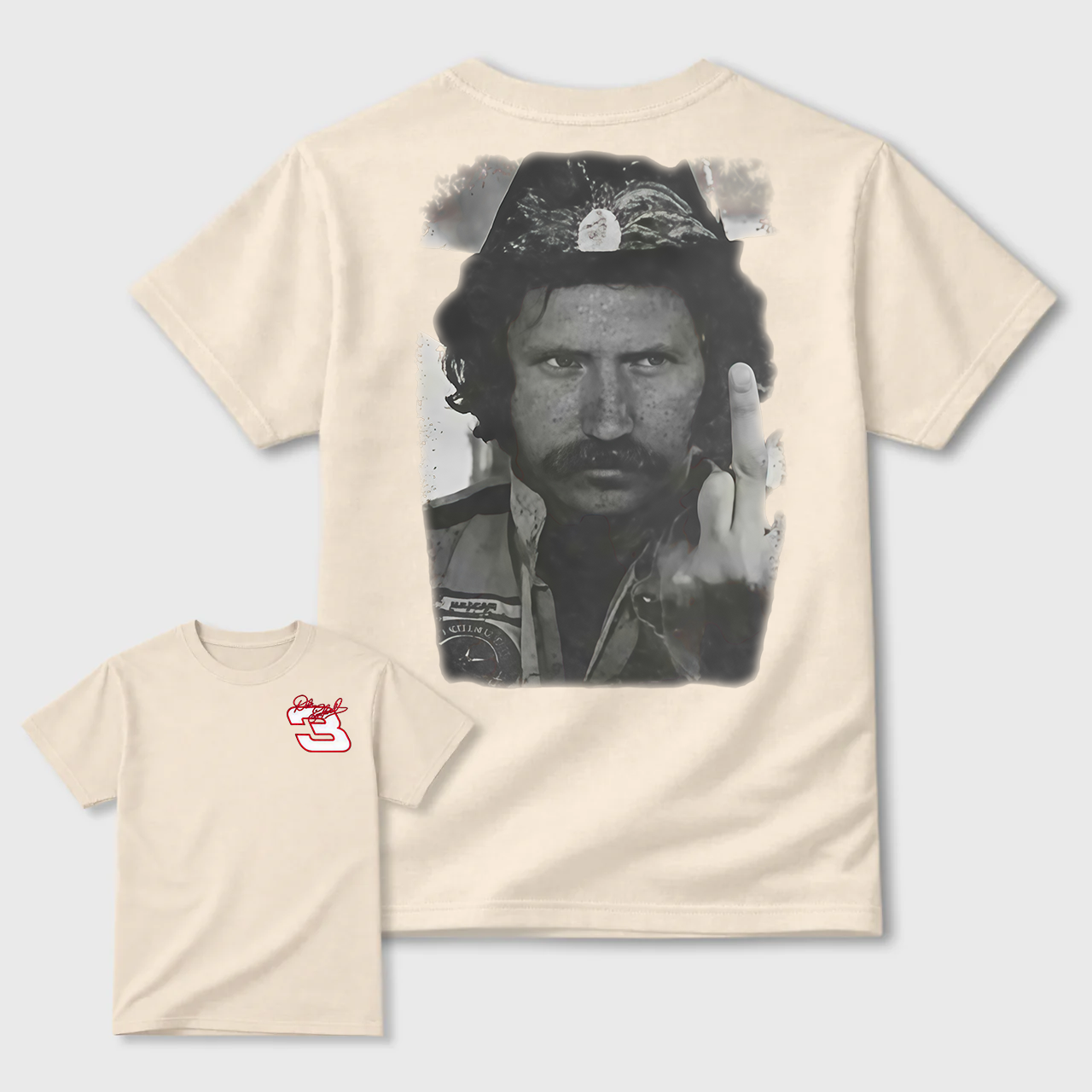 Dale Earnhardt Middle Finger Vintage Style Unisex T-shirt, Racing Middle Finger shirt, Racing Fan SweatShirt, Nascar Shirt , Car racing shirt, Lovers Racing, Unisex Sweatshirt, Vintage sweatshirt, Gift Birthday, Trending shirt,