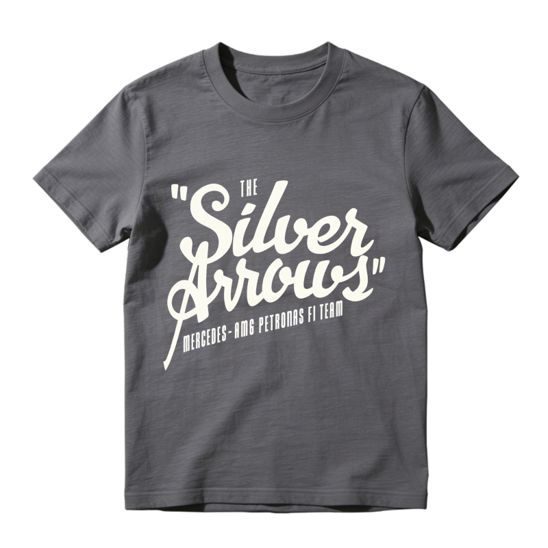 The Silver Arrows Mercedes Amg Petronas F1 Team Unisex Classic T-shirt