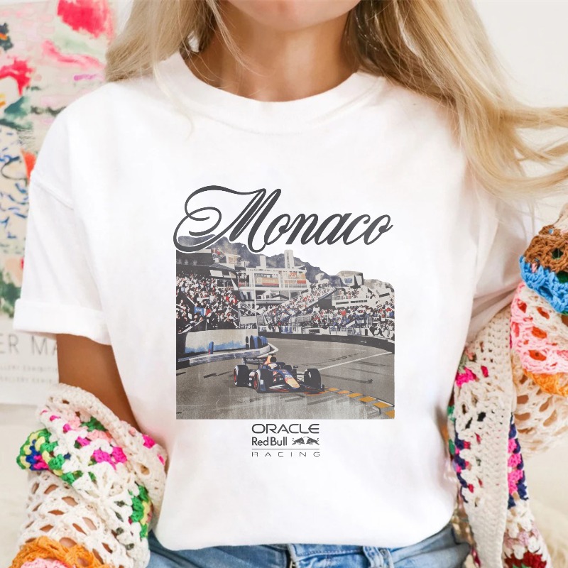Monaco Race Track Oracle Red Bull Racing Unisex Classic T-shirt