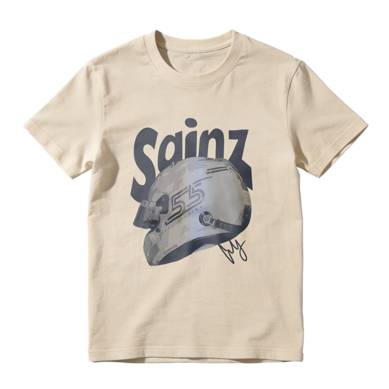 Sainz Helmet Design Unisex Classic T-shirt