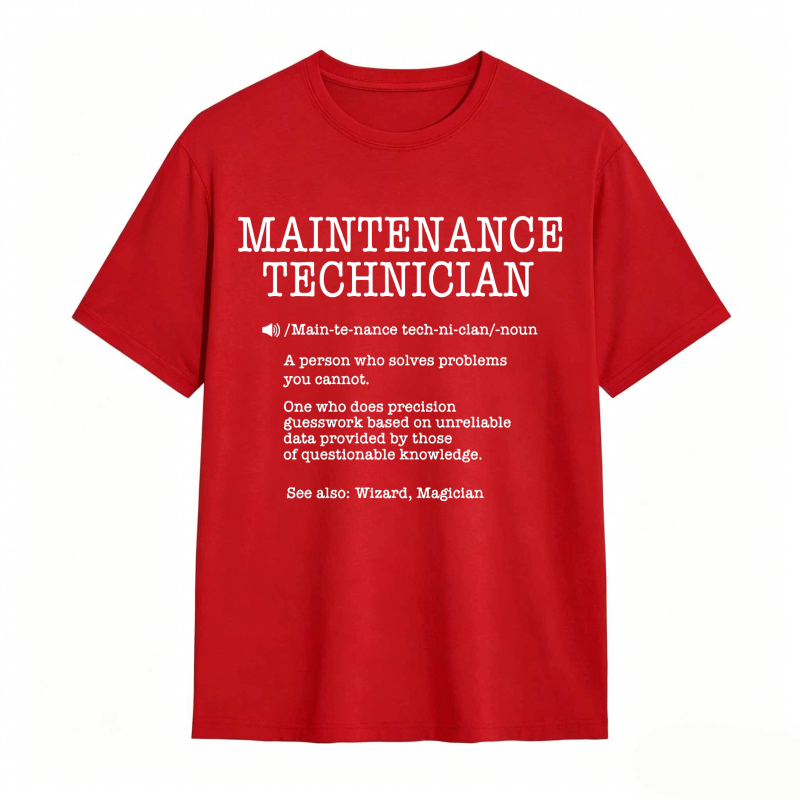 Maintenance Technician Definition Unisex Classic T-shirt