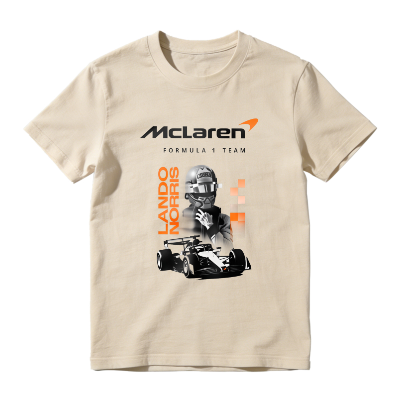 McLaren Formula 1 Team Lando Norris Racing Car Unisex Classic T-shirt