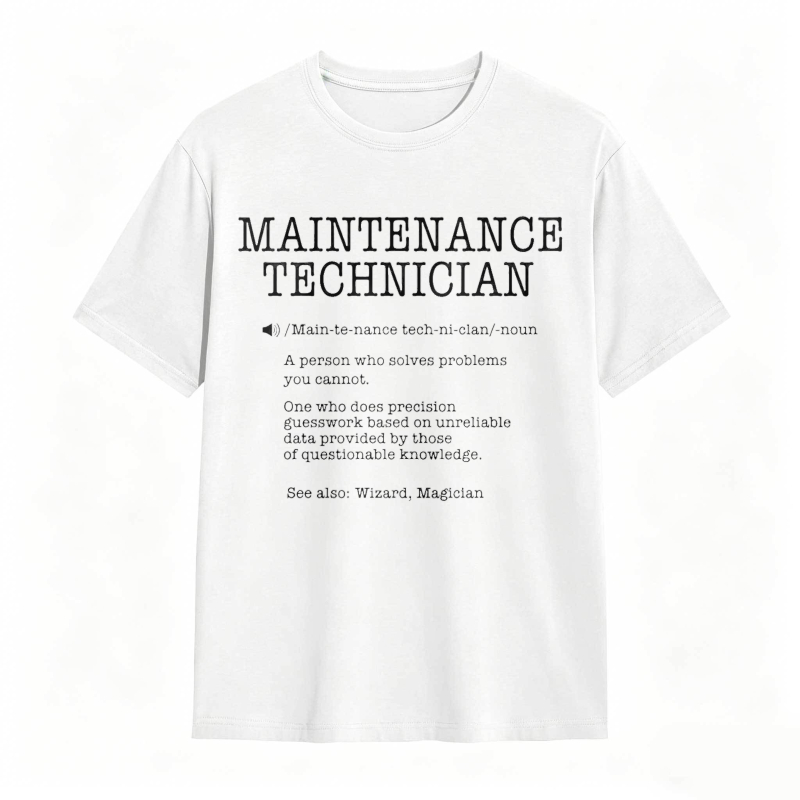 Maintenance Technician Definition Unisex Classic T-shirt