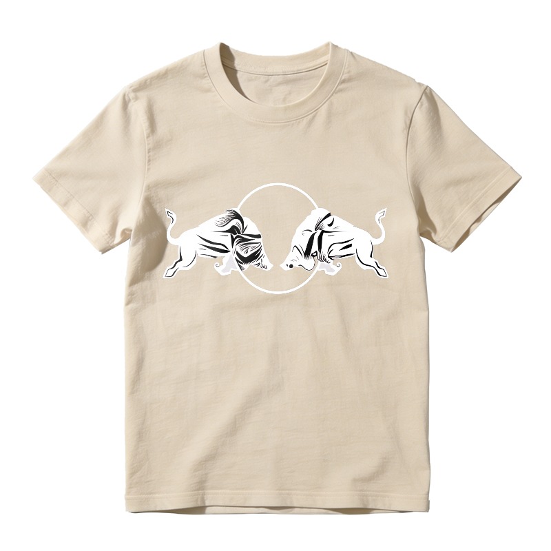 Bull And Bear Symbol Unisex Classic T-shirt
