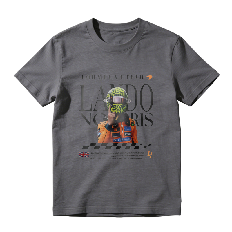 Formula 1 Team Lando Norris Racing Driver Graphic Unisex Classic T-shirt