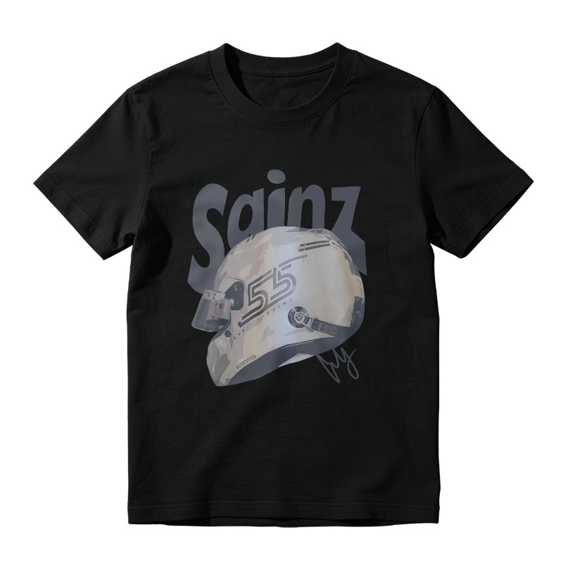 Sainz Helmet Design Unisex Classic T-shirt