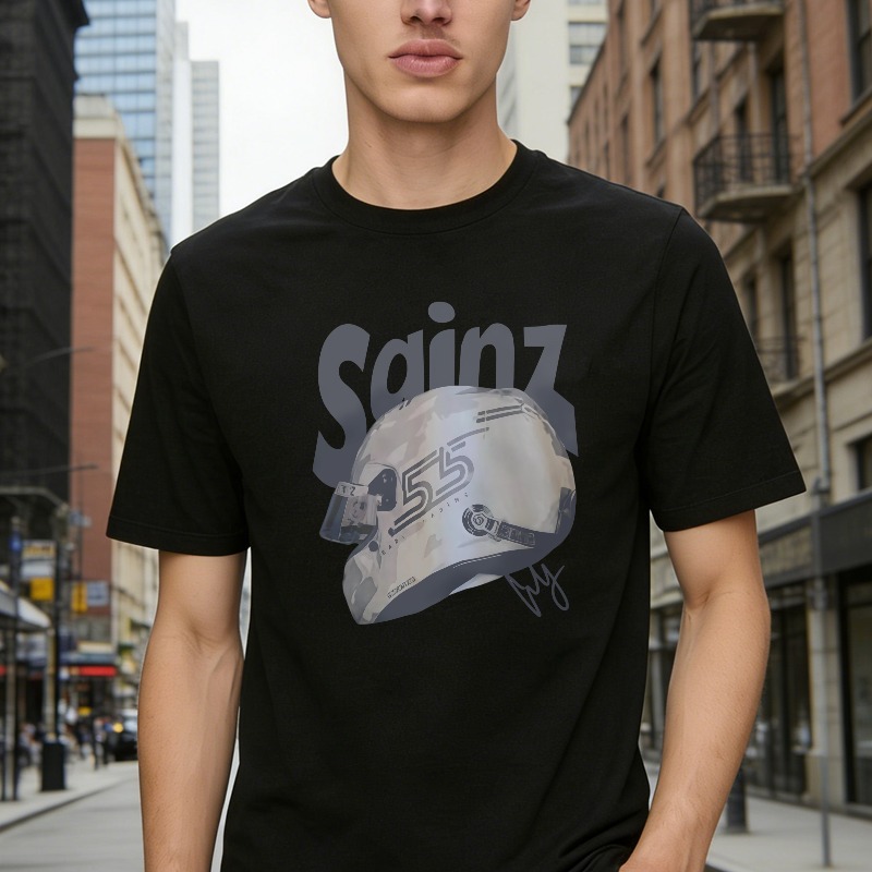Sainz Helmet Design Unisex Classic T-shirt