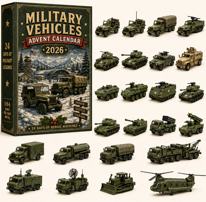 🚜 Build the Fleet Collection 24‑Day Vehicle Advent Calendar Series