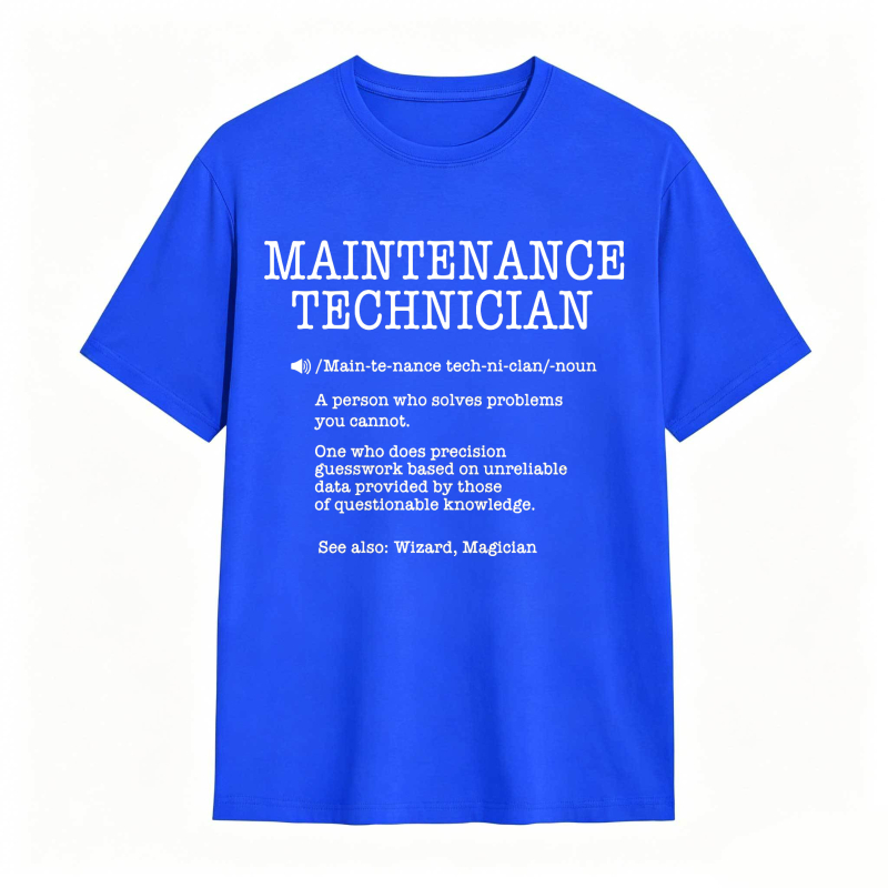 Maintenance Technician Definition Unisex Classic T-shirt