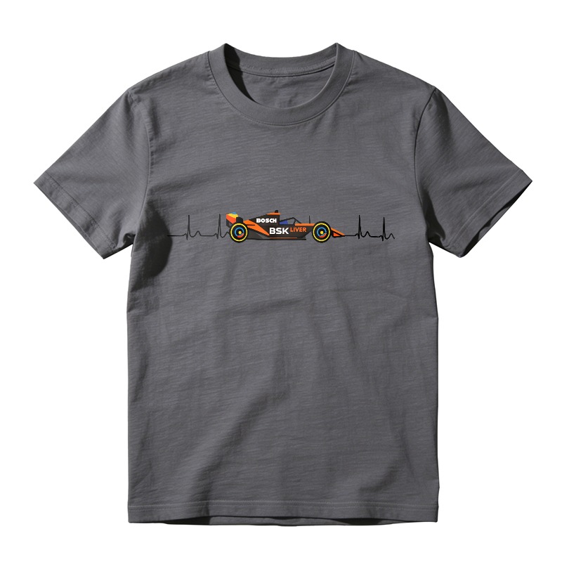 Formula One Racing Car Heartbeat Design Unisex Classic T-shirt