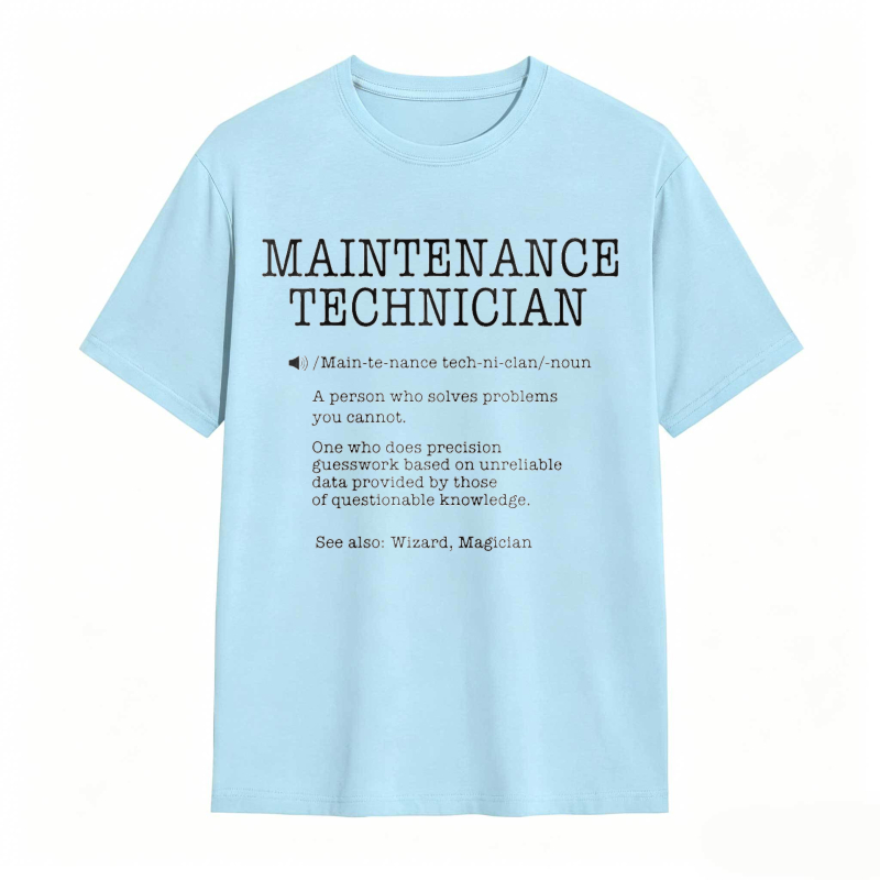 Maintenance Technician Definition Unisex Classic T-shirt