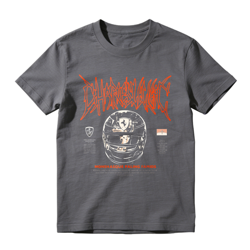 Dharmaslagg Masked Football Helmet Design Unisex Classic T-shirt