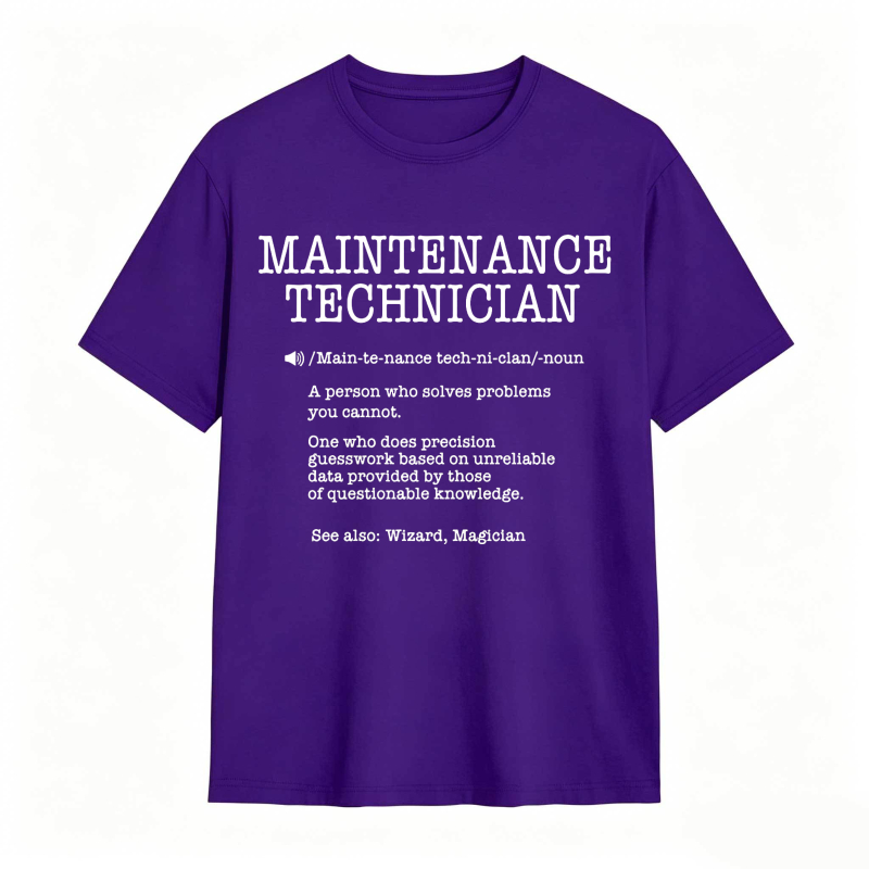 Maintenance Technician Definition Unisex Classic T-shirt
