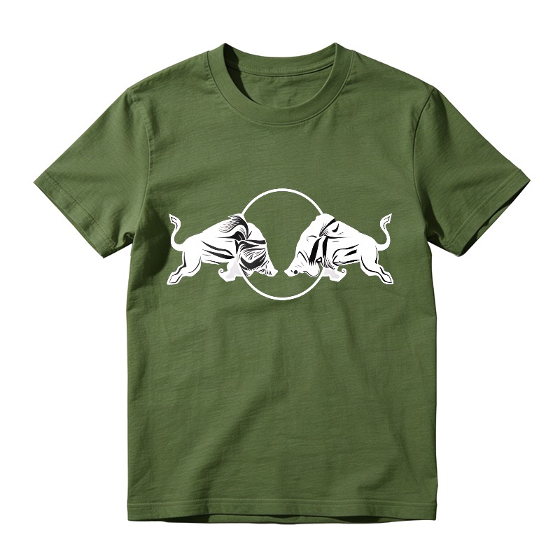Bull And Bear Symbol Unisex Classic T-shirt