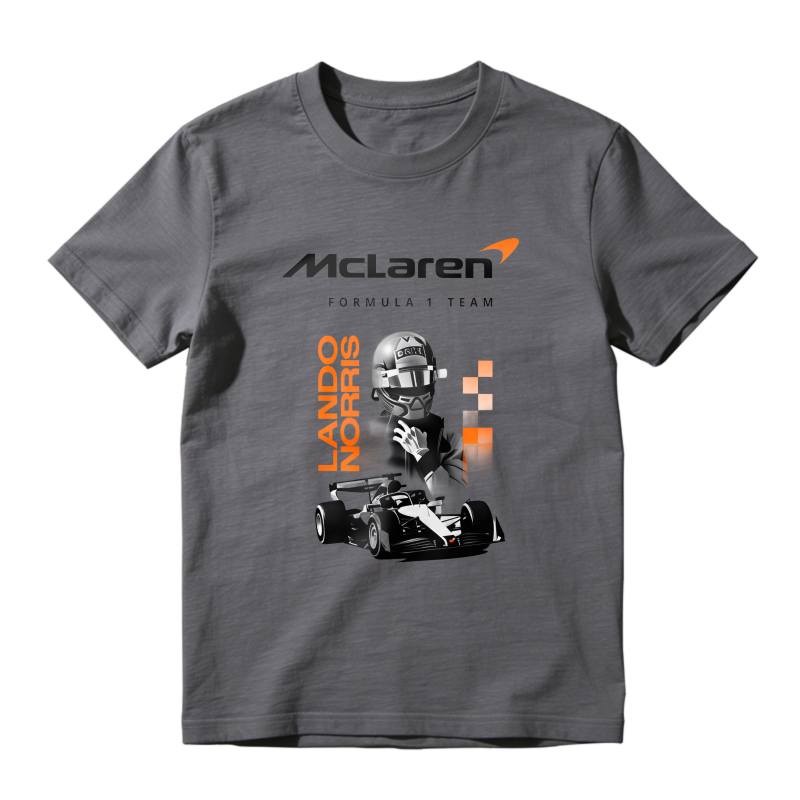 McLaren Formula 1 Team Lando Norris Racing Car Unisex Classic T-shirt
