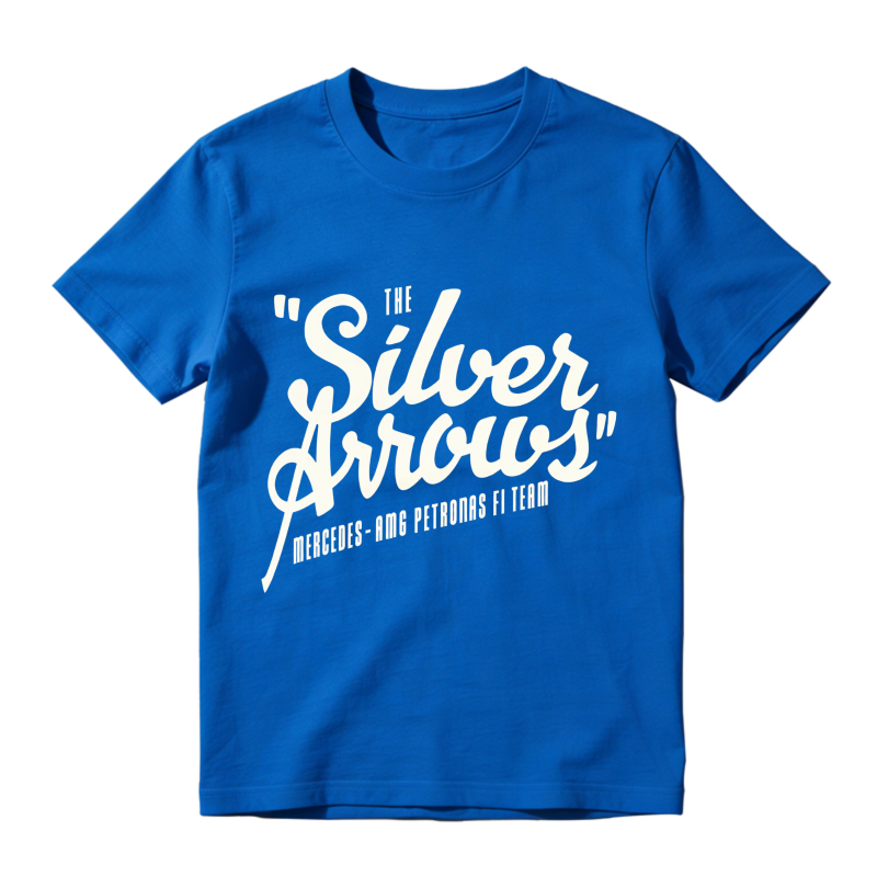 The Silver Arrows Mercedes Amg Petronas F1 Team Unisex Classic T-shirt