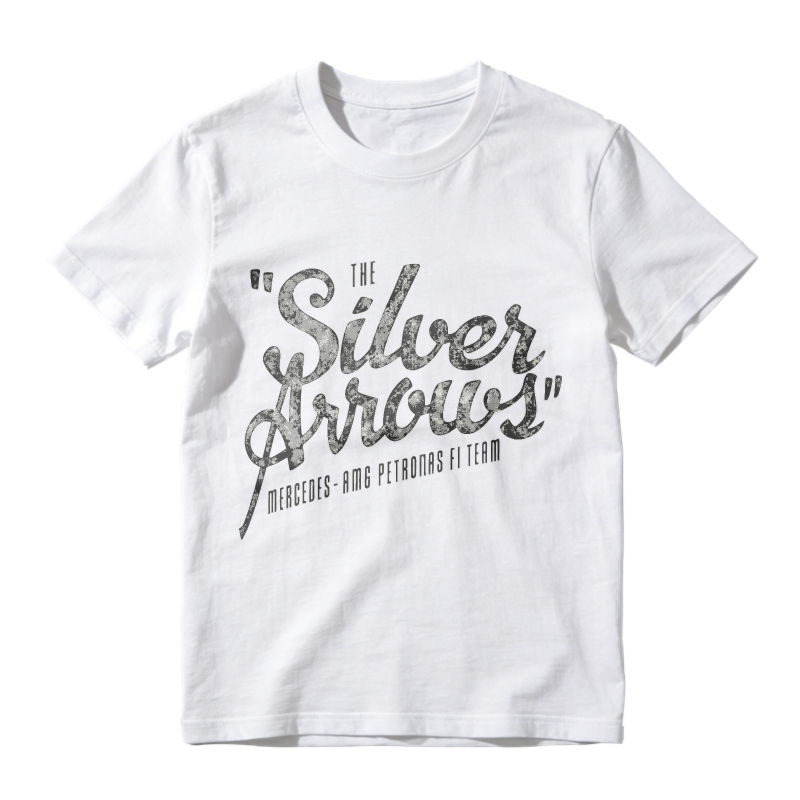 The Silver Arrows Mercedes Amg Petronas F1 Team Unisex Classic T-shirt