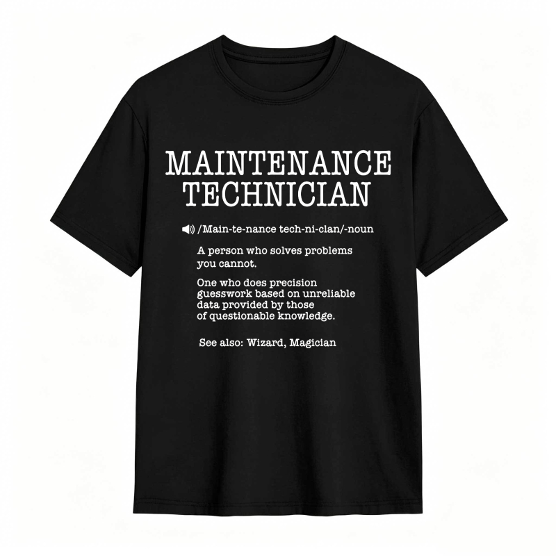 Maintenance Technician Definition Unisex Classic T-shirt