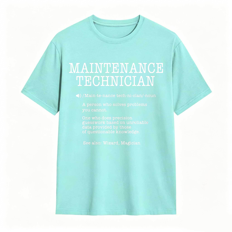 Maintenance Technician Definition Unisex Classic T-shirt