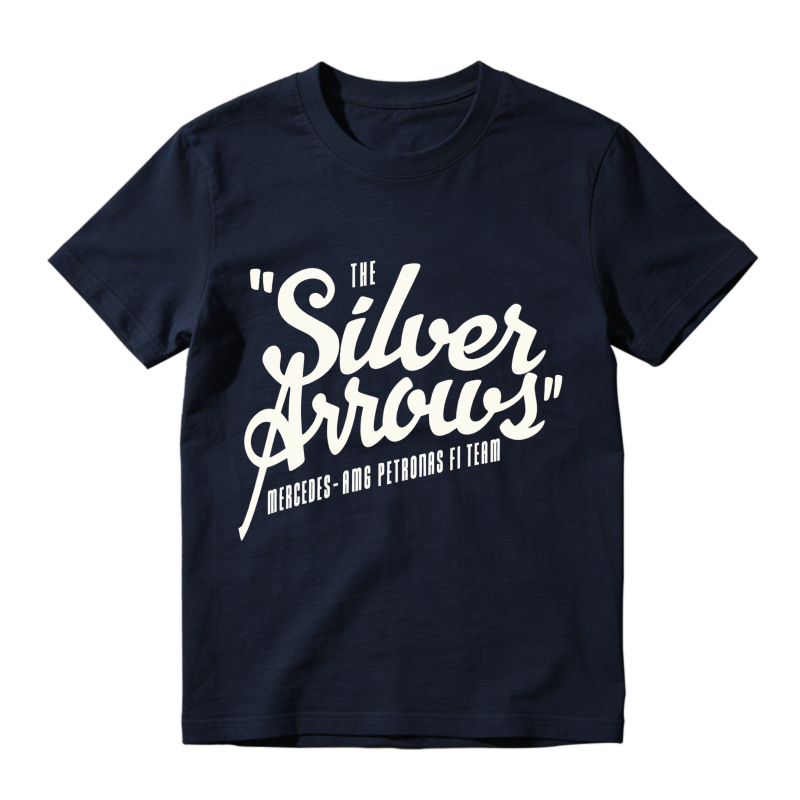 The Silver Arrows Mercedes Amg Petronas F1 Team Unisex Classic T-shirt