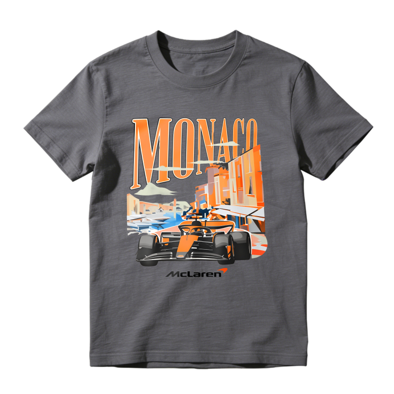 Monaco Formula One Race Car McLaren Design Unisex Classic T-shirt