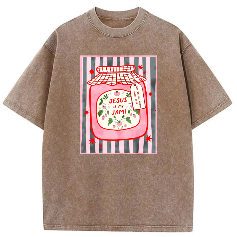 Is My Jam Jar Design tshirt 100% cotton