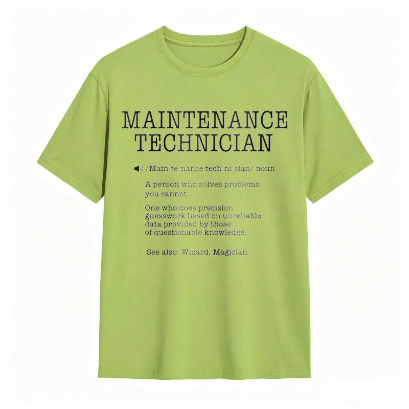 Maintenance Technician Definition Unisex Classic T-shirt