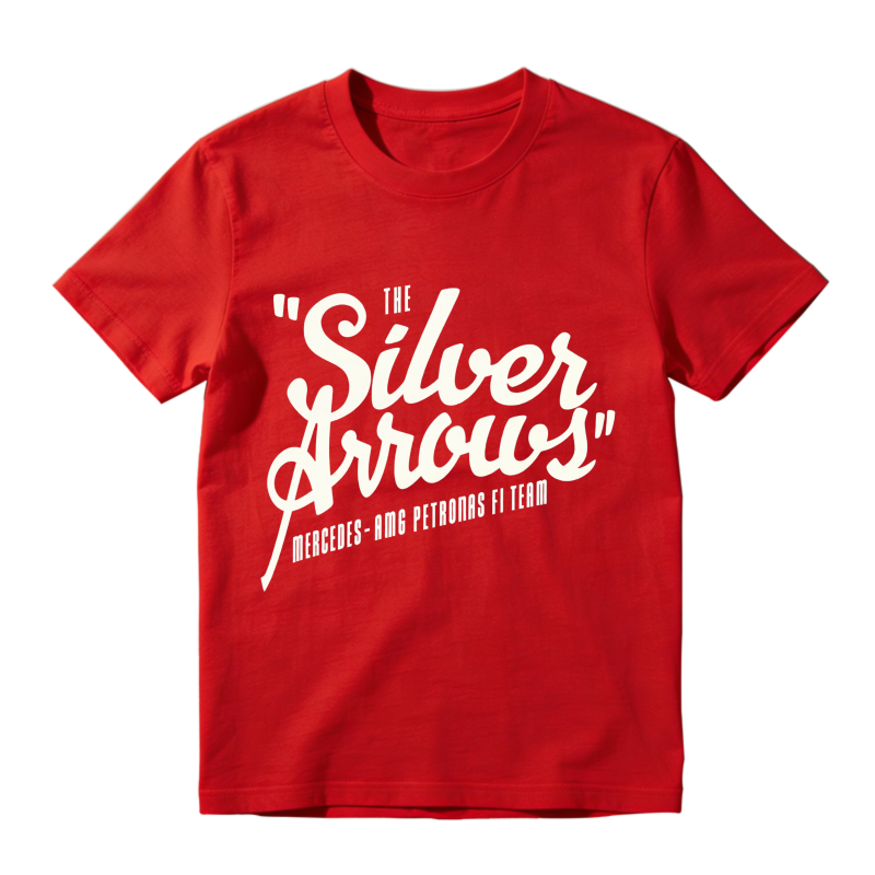 The Silver Arrows Mercedes Amg Petronas F1 Team Unisex Classic T-shirt