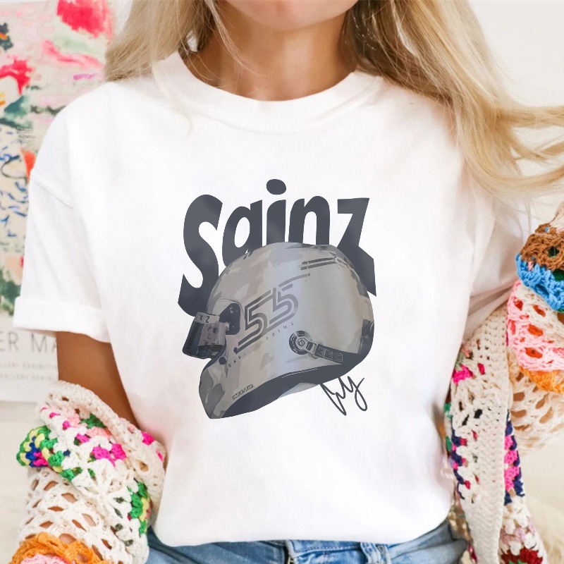Sainz Helmet Design Unisex Classic T-shirt