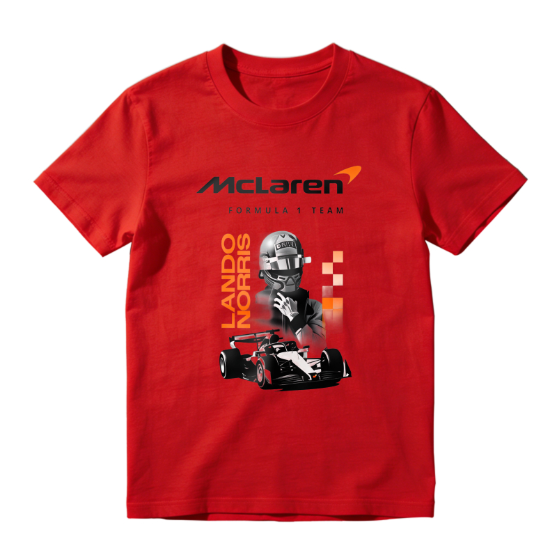 McLaren Formula 1 Team Lando Norris Racing Car Unisex Classic T-shirt