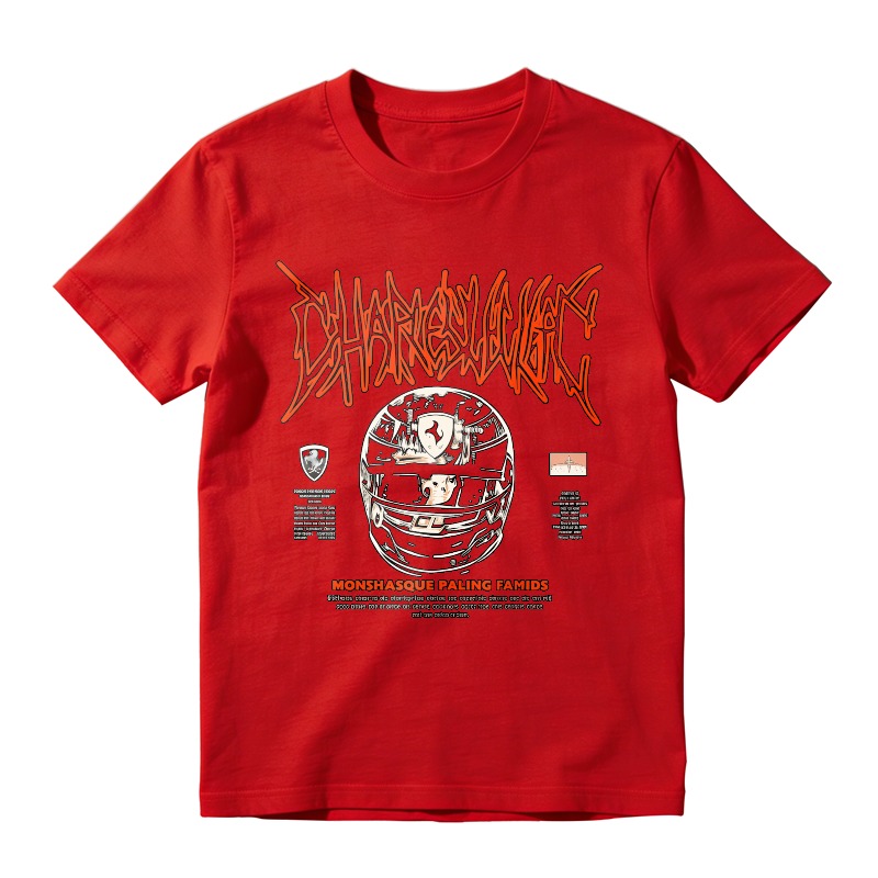 Dharmaslagg Masked Football Helmet Design Unisex Classic T-shirt